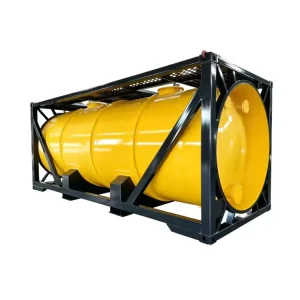 20ft ISO tank Container Sewage Suction tank Container 20m3 Industrial Waste Water Treatment Tank for Liquid Transportation