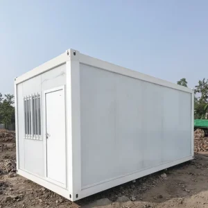 20ft Light Typhoon Proof Container House for Smart Prefab Steel Frame Apartment Building
