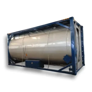 20ft Liquid Tank Container 28m3 3 Compartment ISO Transport for Diesel & Gasoline