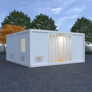 20ft Luxury Casa Contenedor Fast Food Cafe Shop Mini Tiny Disassemble House Prefabricated Living Prefab Container Houses