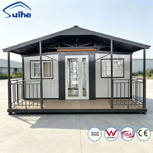 20ft Luxury Prefabricated Home Prefabricated Modular Container House Foldable Container House with Kitchen and Toilet