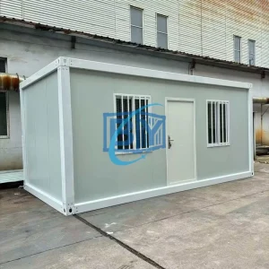 20ft Luxury Prefabricated Modular Container House Sandwich Panel Breathable Design Modern Style Custom Home Office Building