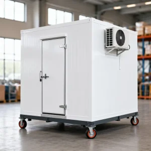 20ft Mobile Container Cold Storage Freezer Chiller Room for Meat Fish Vegetable Fruit Preservation