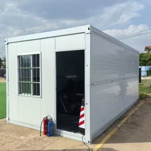 20ft Mobile Folding Building Soundproof Moisture Proof Staff Quarter for Oil Field Construction Camp Space saving