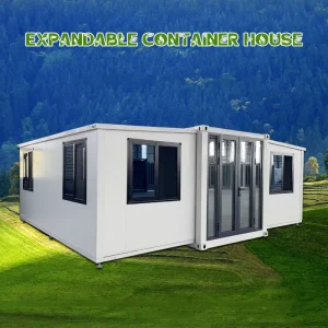 20ft Mobile House with Solar Energy 2 Bedroom Foldable Expandable Container House Prefab Luxury Villa