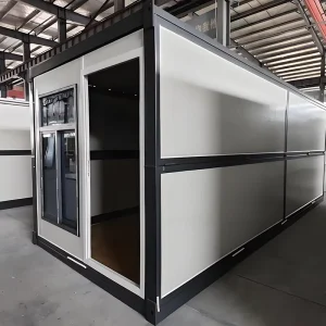 20ft Mobile Medical Station Folding Container House Earthquake Resistant Weatherproof for Harsh Conditions Easy to Transport