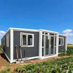 20ft Modern Expandable Container House Prefab Office Soundproof Home Backyard Mobile Asia Prefabricated Housing Customizable