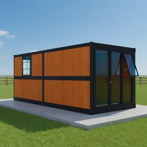 20ft Modern Foldable Contemporary Ready to Move in Folding Container House 20ft Portable Prefab Home Fast Delivery