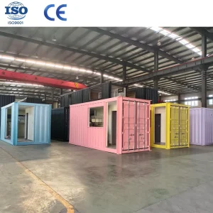 20ft Modified Container House Prefabricated Living Container Home for Vacation Hotel Outdoor Resort