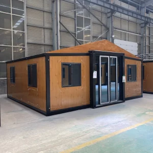 20ft Modular Expandable Container House Office Hotel Resort Supermarket Gym 2BR Layout Full Kitchen Bathroom EPS
