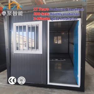 20ft Modular Prefab Storage Container House, Foldable Fold-Out Shipping Home
