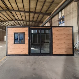 20ft Modular Tiny Prefab Garden Studio with Bathroom Outdoor Apartment Container Pod