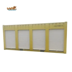 20ft Portable Movable Self Storage Box Roller Shutter Door Shipping Container