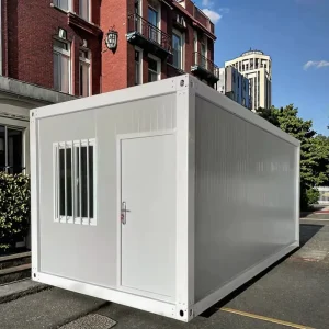 20ft Portable Office House Prefab Mobile Home Steel Modular Container for Humans