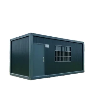 20ft Portable Prefabricated Flat Pack Foldable Container House Expandable Two Story Detachable Tiny Home for Supermarkets Entry