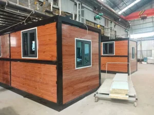 20ft Prefabricated Folding Container House Mobile Hotel Use Portable Shipping Home