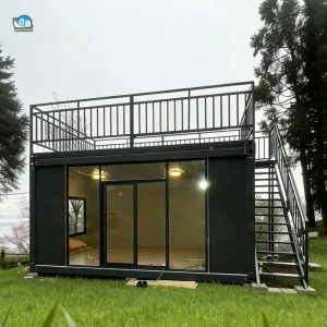 20ft Prefabricated Luxury Modular Container House Mobile Tiny Home Prefab 2 Bedroom Container House