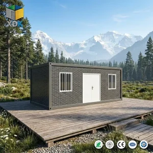 20ft Quick Install Fast Assembly House Galvanized Steel Frame Modular Living Cabin Portable Construction Site Dormitory