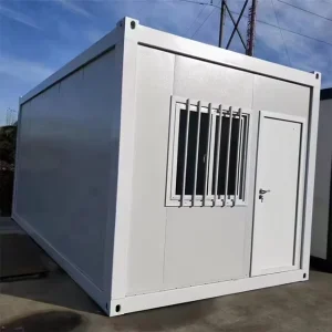 20ft Shipping Container Two-Storey Folding House Flat Pack Villa Designed with Sandwich Panel Material
