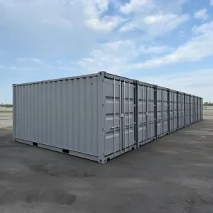 20ft Side Door Shipping Containers Storage Unit Steel Storage Container Customizable Dimensions