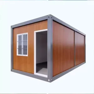 20ft Standard Flat Pack Container House Galvanized Steel Frame for Dormitory Kitchen Bedroom