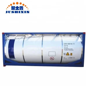 20ft Standard ISO Chemical Storage Tank 40ft ISO HCL Acid Container Tanker