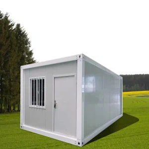 20ft Steel Shipping Container House Modular Flat Pack Quick Assembly Detachable Insulated Waterproof Portable Dormitory