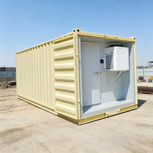 20ft Style Custom Size Mobile Container Cold Room High Efficiency Cooling Container Freezer For Supermarket Catering Cold Chain