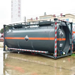 20ft Tank Container Steel Container for Corrosive Liquid Chemical Liquid Storage Transportation