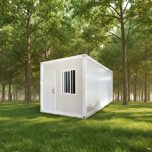 20ft Temporary Dormitory Portable Modular Container House Sandwich Panel Detachable Steel Prefabricated Container House