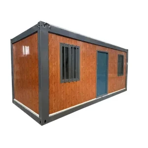 20ft Z Type Folding Container House Space Saving Low Cost Temporary Accommodation House for Living