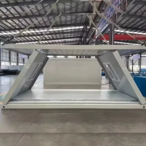 20ft Z Type Shaped Folding Container House Casas Prefrafricadas Modular House Sandwich Panel Prefabricated House