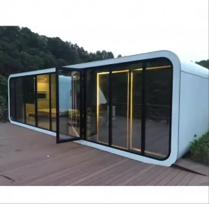 20ft and 40ft Eco-Friendly Aluminum Container House Guest Room Villa