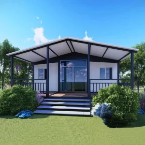 20ft and 40ft Expandable Prefabricated House 5-Bedroom Villa Prefab Granny Flat Mobile Home Casa Contenedor