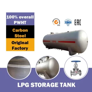 20m3 20t 60m3 LPG Mound Propane Storage Skid Bullet Tank