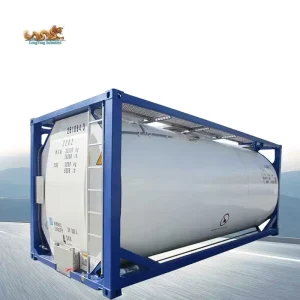 25000 Liters 20ft UN T11 ISO 316L Stainless Steel Tank Containers 20 ft for Chemical Storage