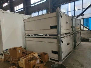 2KL Self Bunded Cube Tank with Secure Cabinet and Forklift Access