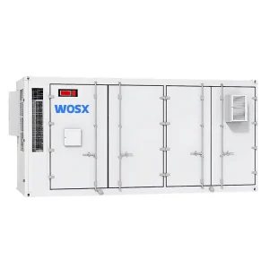 2MWh 20FT 40FT Energy Storage Battery Container Prefabricated Cabin Houses for on Grid Solar Power Station Generator Container