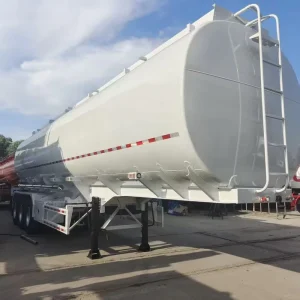 3 Axle Steel Semi-Trailer Bulk Cement and Powder Tanker Container Tank