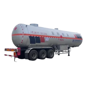3 Axles 40000 Liters CNG LPG Transport Tank Semi Trailer for Mobile Gas Station From Factory with Price