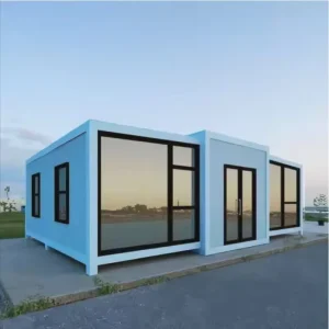 3 Bedroom 40ft 20ft Movable Foldable Expandable Prefab Container House Waterproof Hurricane Resistant