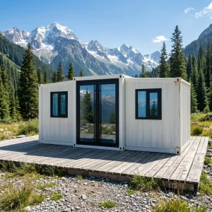 3 Bedroom Expandable Container House Easy Assembly Windproof Seismic Prefab House