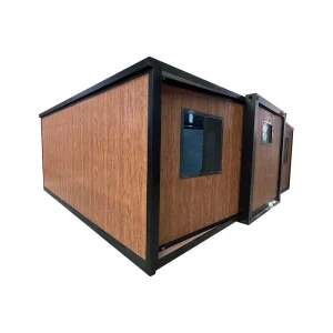 3 Bedroom Modern Expandable Tiny House Prefabricated Foldable Container Homes 40ft Portable Modular Cabins with Bathroom