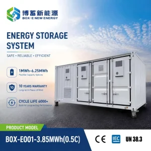 3.85MWh 0.5C BESS Container 20ft LiFePO4 Liquid Cooling Data Center Backup High Density IP54 CE