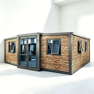 30 ft Expandable Prefabricated Steel Container Household 20 Foot Villa Prefab House Solar Custom Container Homes Mall