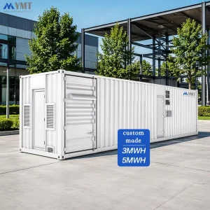 3000kWh Outdoor Liquid Cooled LiFePO4 Energy Storage Container Integrated Solar Backup Power for Commercial and Industrial Use