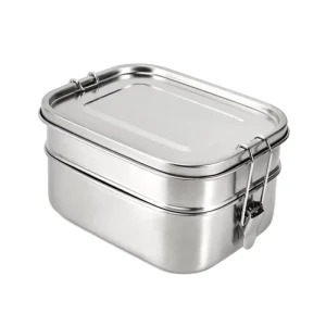 304 Stainless Steel Insulated Food Flask & Bento Box Foldable Food Container