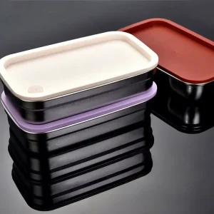 304 Stainless Steel Leak Proof Fresh Keeping Lunch Box Refrigerated Sealed Food Storage Container