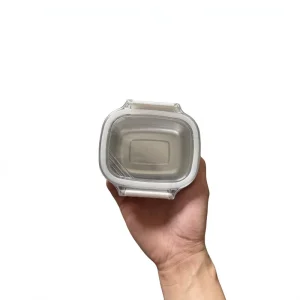 304 Stainless Steel Lunch Box Soup Bowl Bento Container Food Storage Box Airtight Fridge Organizer Microwave-Safe