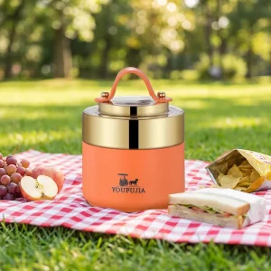 304 Stainless Steel Vacuum Leakproof Bento Box Thermo Food Jar Insulated Warm Double Wall Lunch Containers